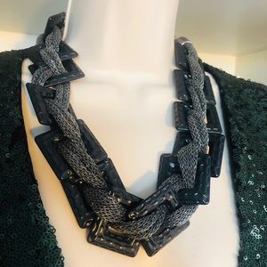 Custom made statement necklace